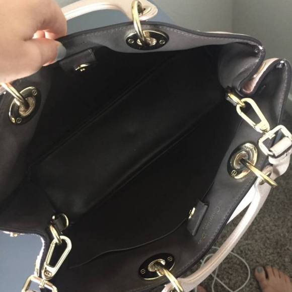 CHRISTIAN DIOR MEDIUM BULLCALF HANDBAG - Picture 3 of 6